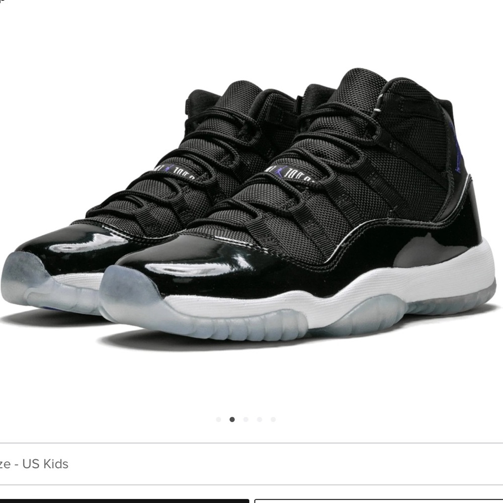 AIR JORDAN 11 RETRO GS "2016 Space Jam" - Size 4.5Y